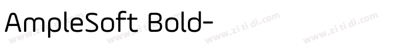 AmpleSoft Bold字体转换